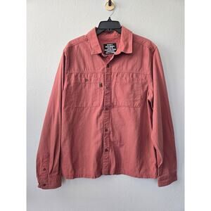 Mad Minds Workwear Shirt Men's M Thick Cotton Button Up Streetwear Utility